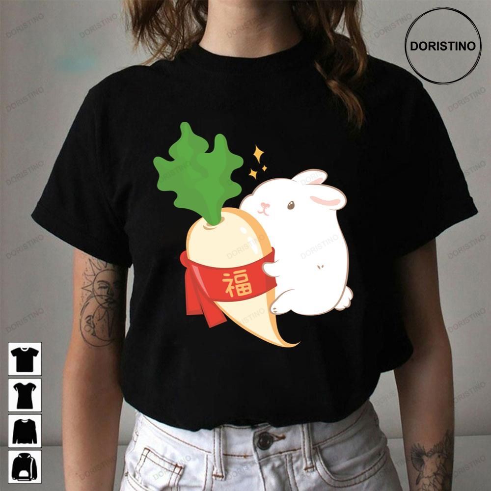 Lunar New Year 2023 Lucky Daikon Rabbit Limited Edition T-shirts